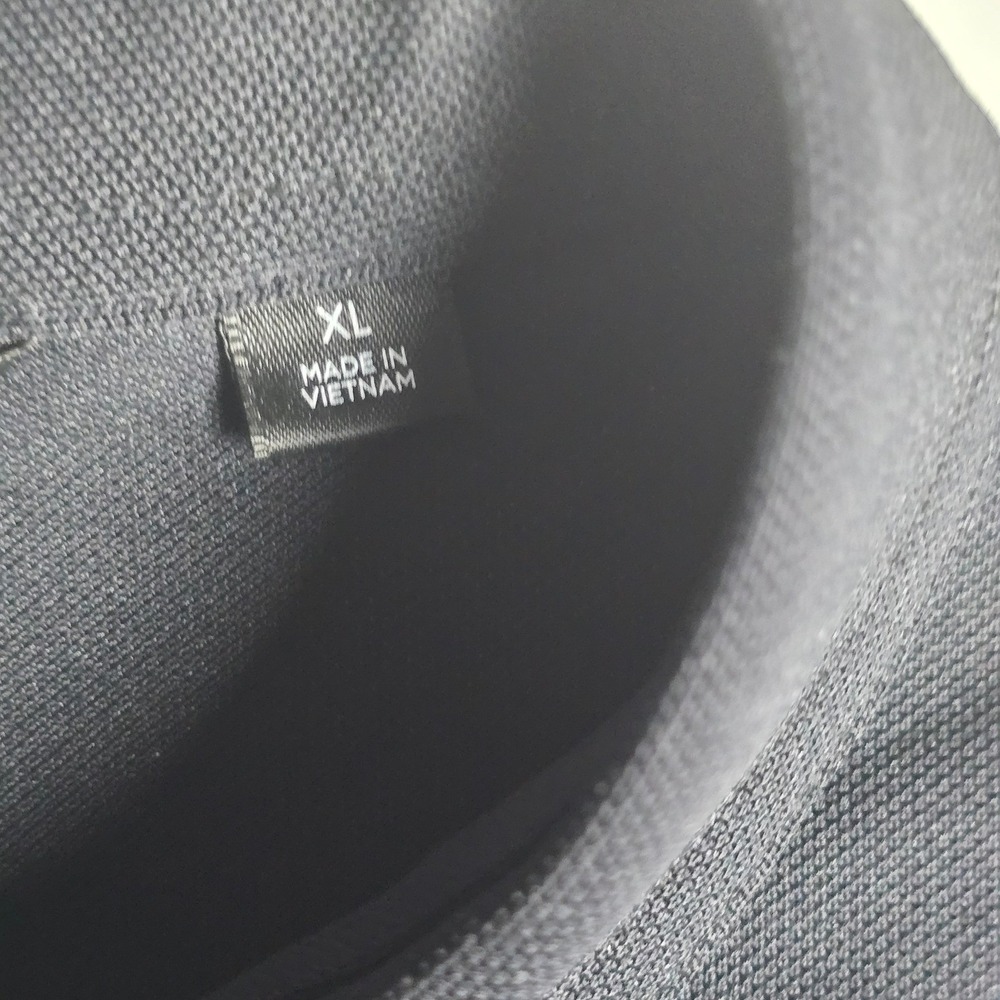 TravisMathew Polo Shirt Men XL Charcoal Grey GSK Logo Performance Golf - Picture 10 of 15